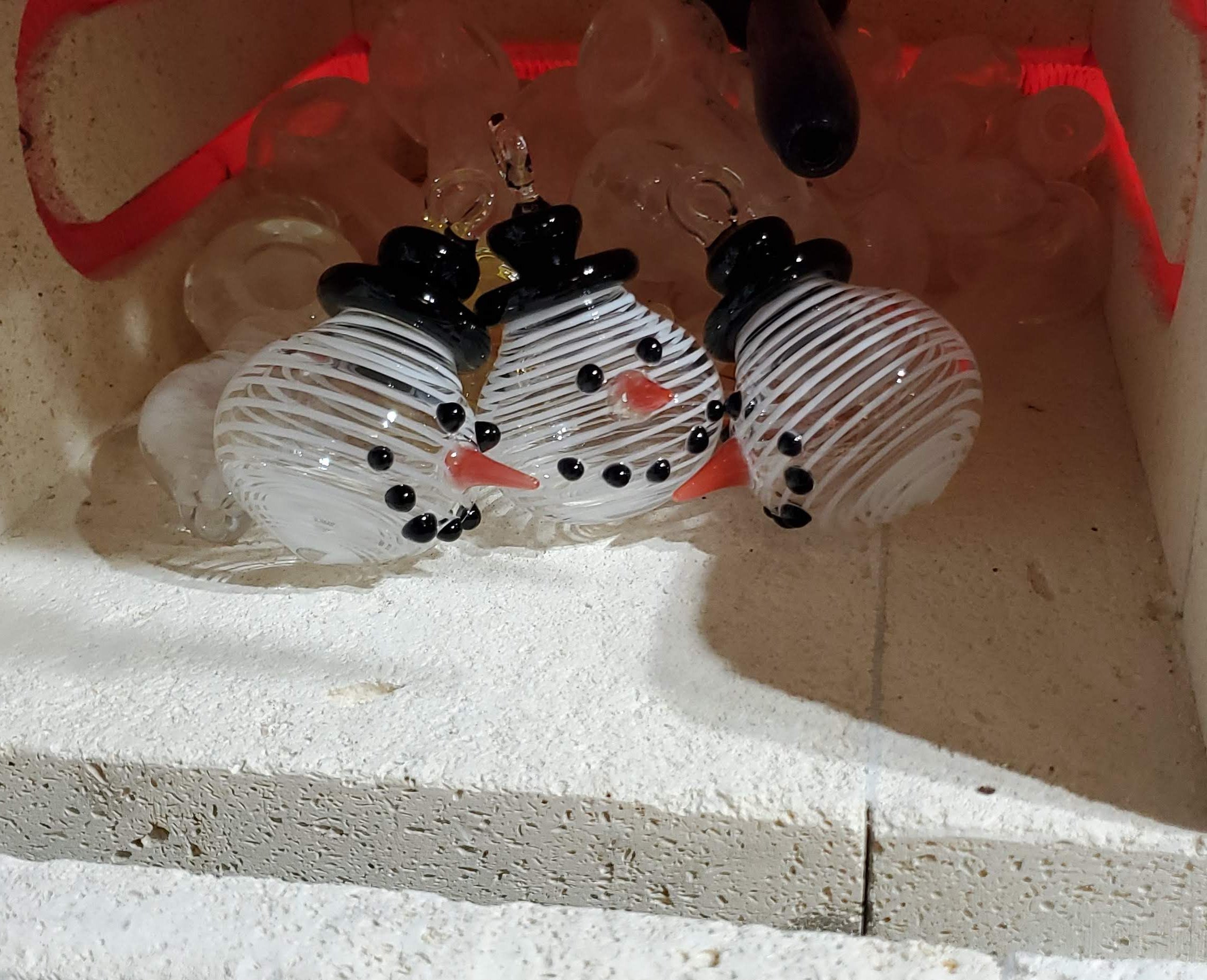 Snowman Ornament Christmas in July