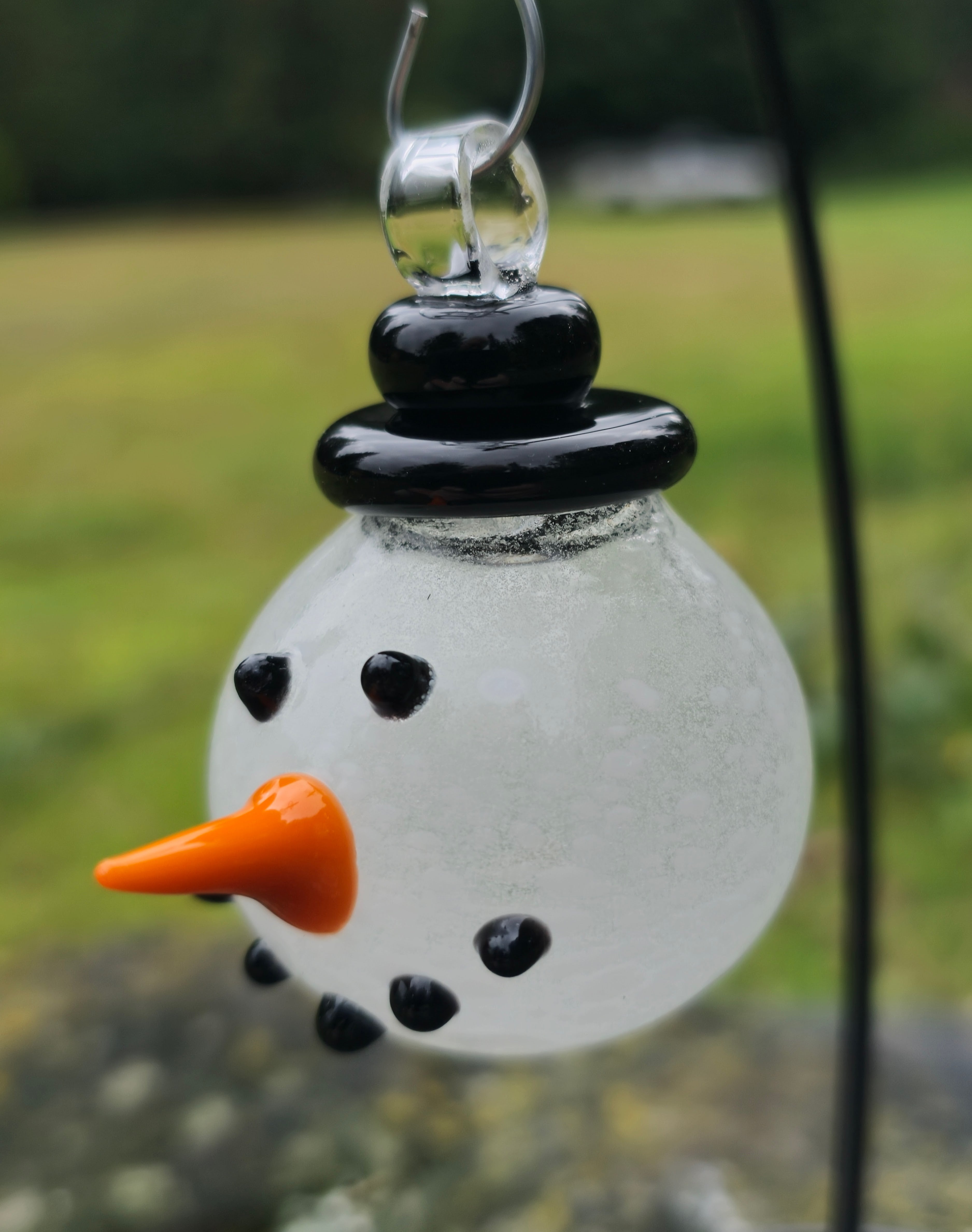 Snowman Ornament Christmas in July