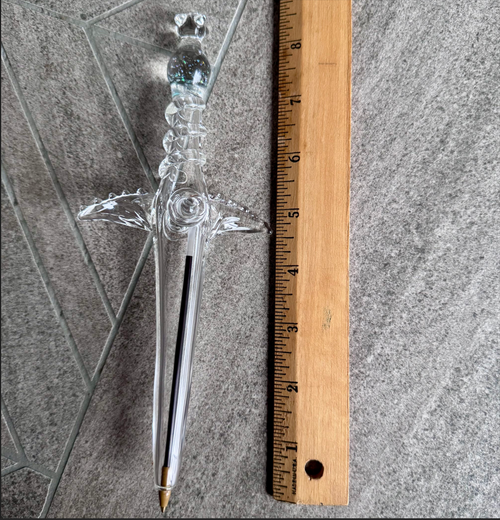 In Stock: Glass Sword Pen - ONLY 1 AVAILABLE!