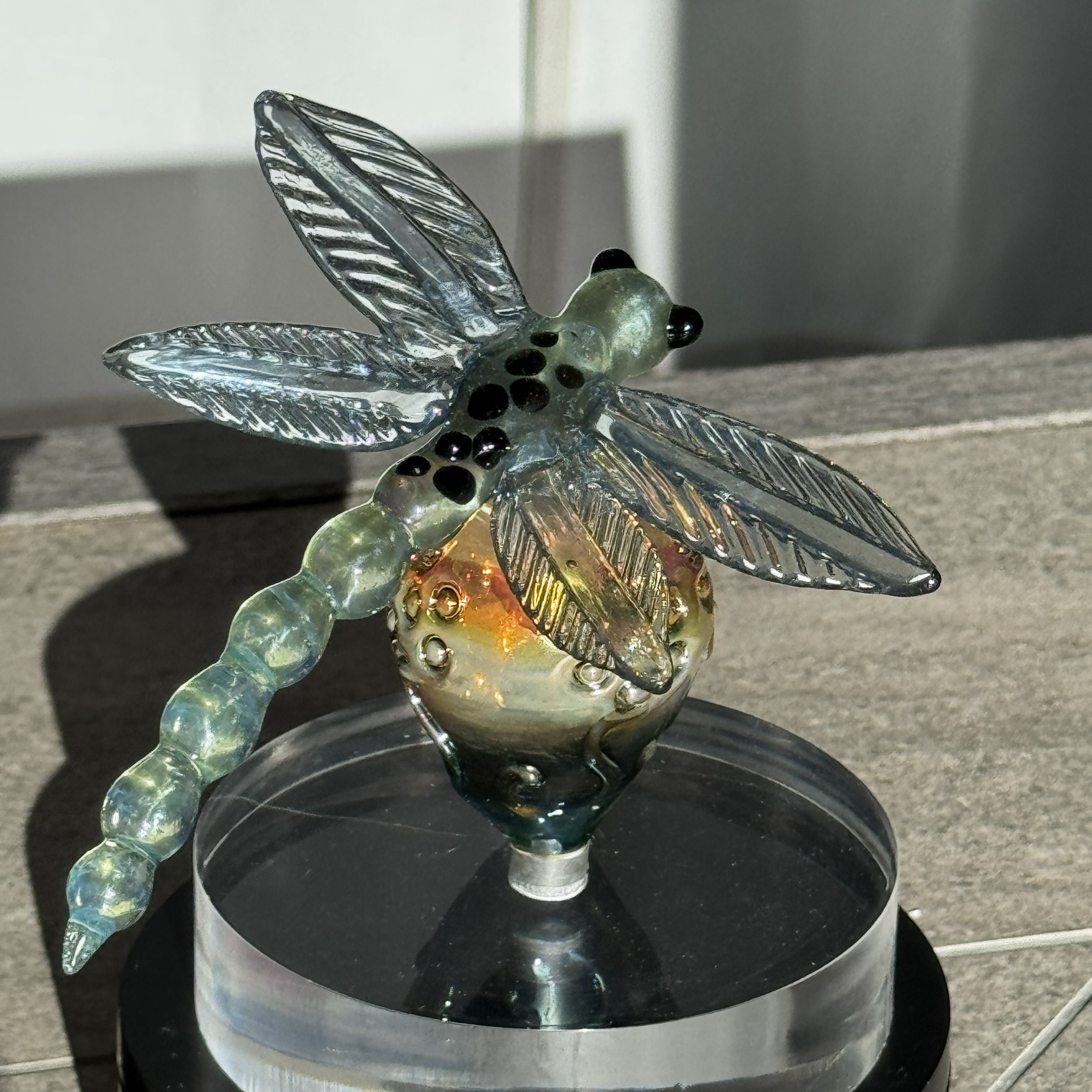 In Stock: Dragonfly Sculpture - Only 1 Available!!