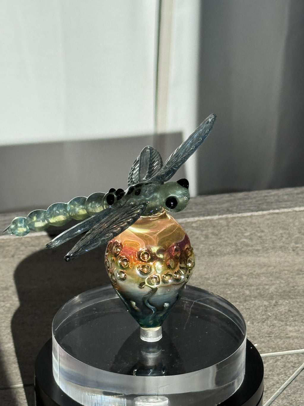 In Stock: Dragonfly Sculpture - Only 1 Available!!