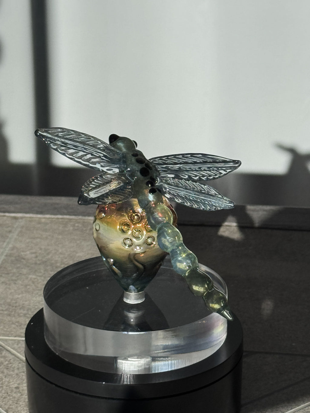 In Stock: Dragonfly Sculpture - Only 1 Available!!