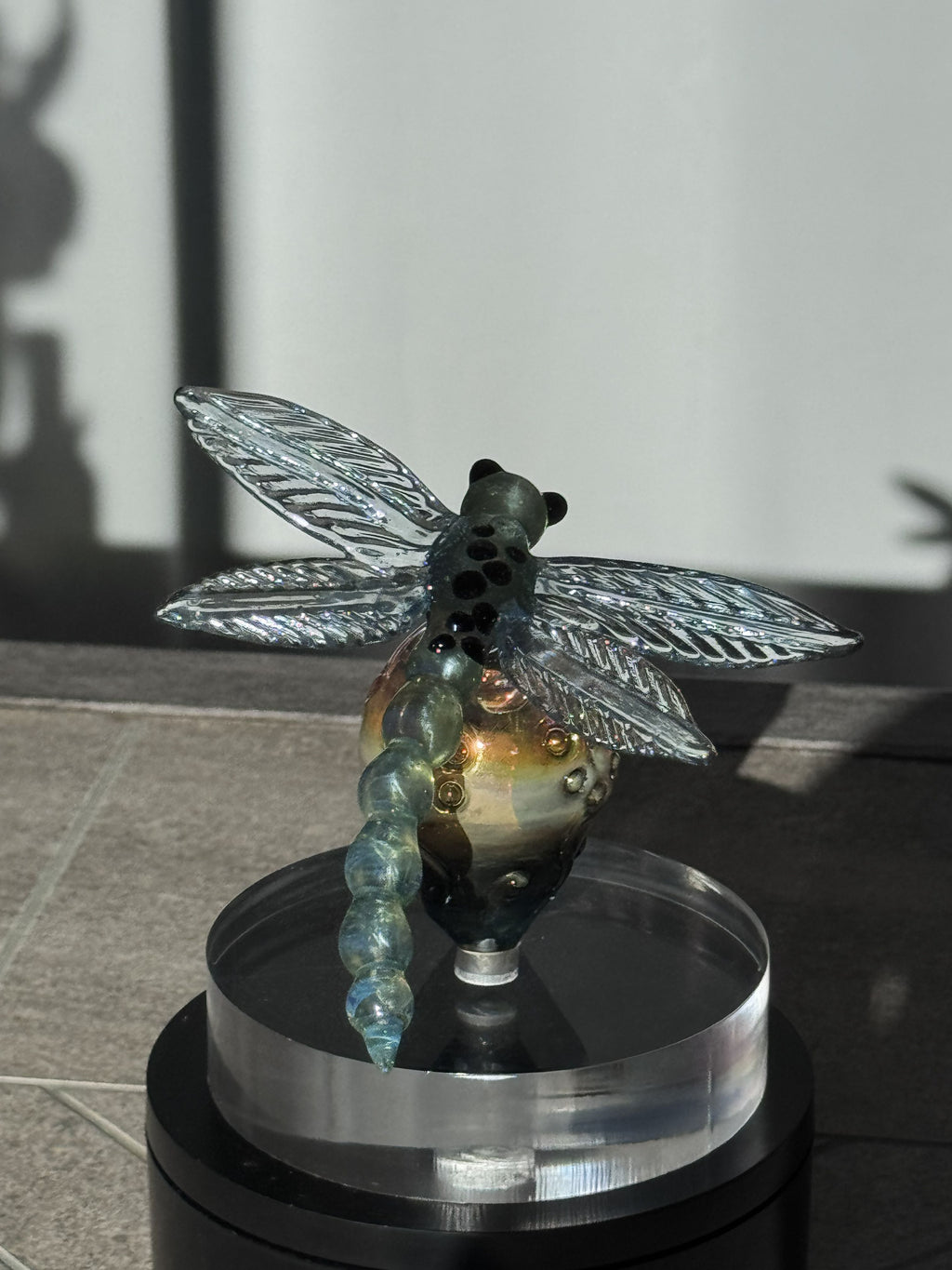 In Stock: Dragonfly Sculpture - Only 1 Available!!