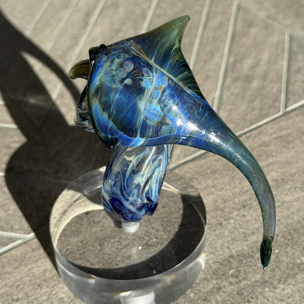 In Stock: Stingray Sculpture - Only 1 Available!!