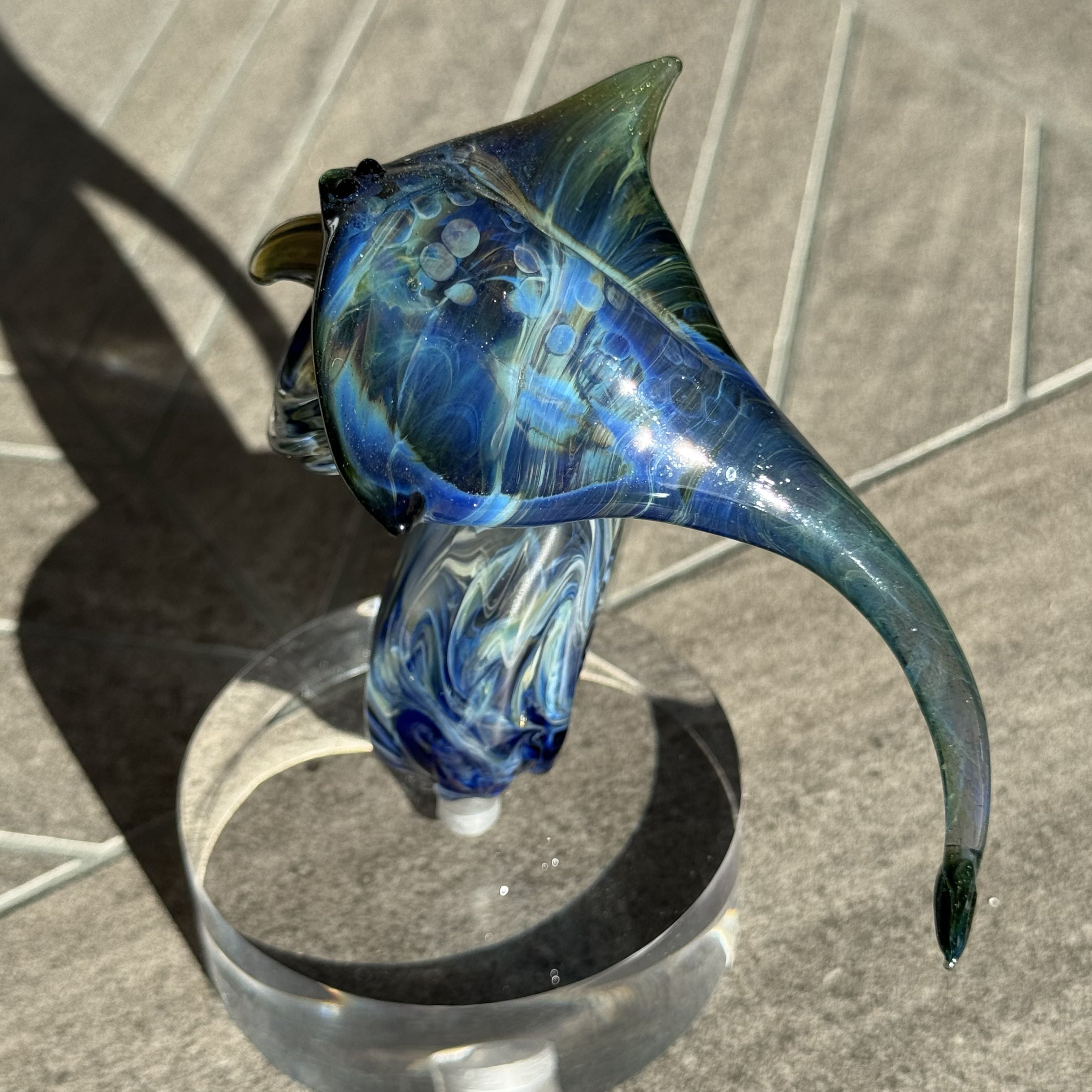 In Stock: Stingray Sculpture - Only 1 Available!!