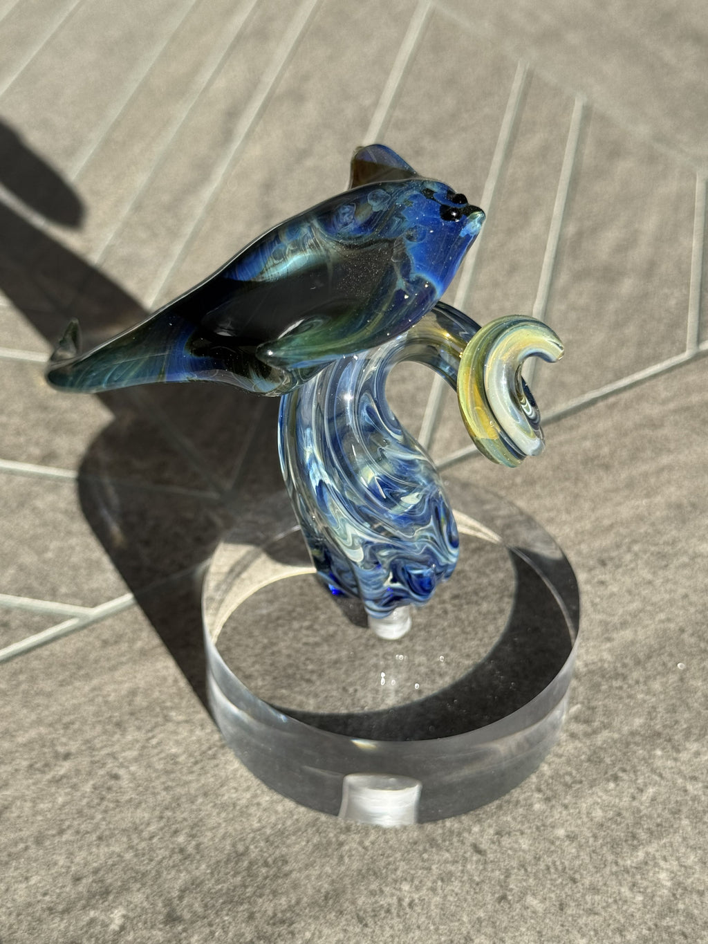 In Stock: Stingray Sculpture - Only 1 Available!!