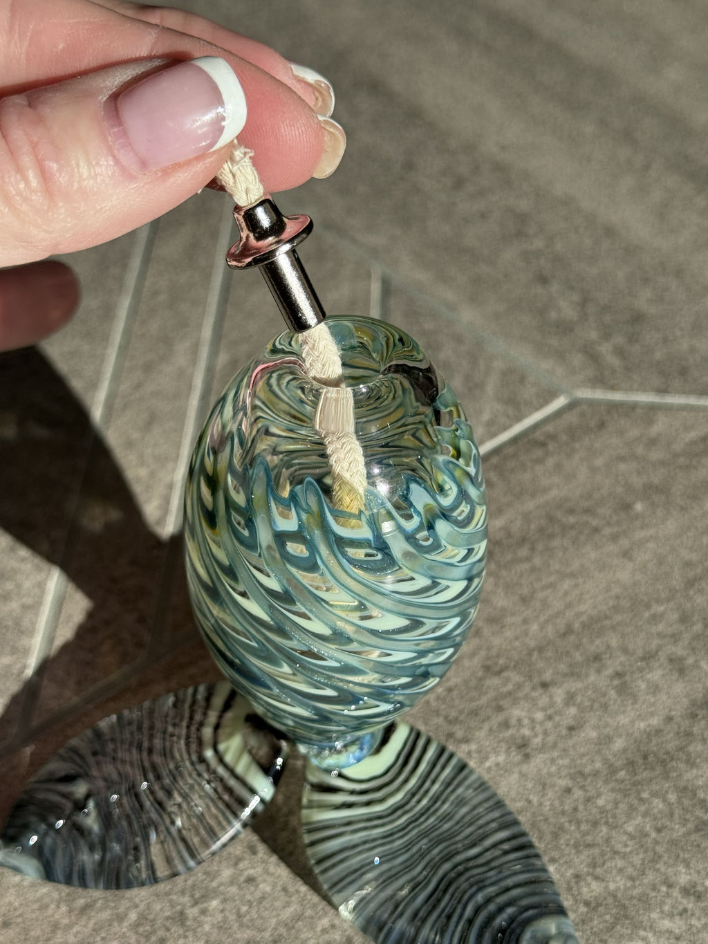 In Stock: Oil Lamp - Only 1 Available!!
