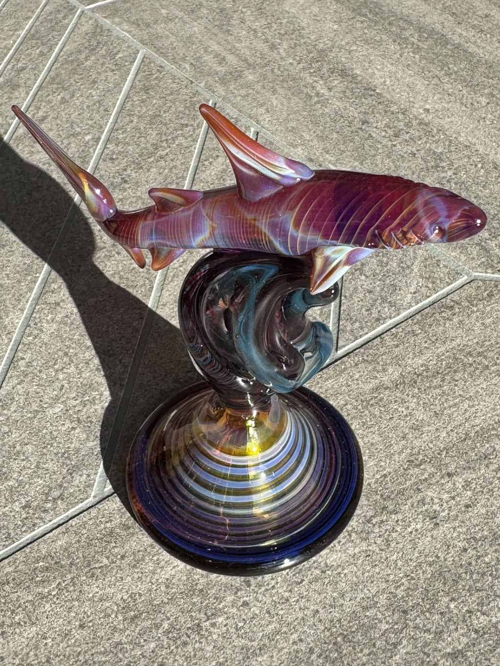 In Stock: Shark Sculpture - Only 1 Available!!