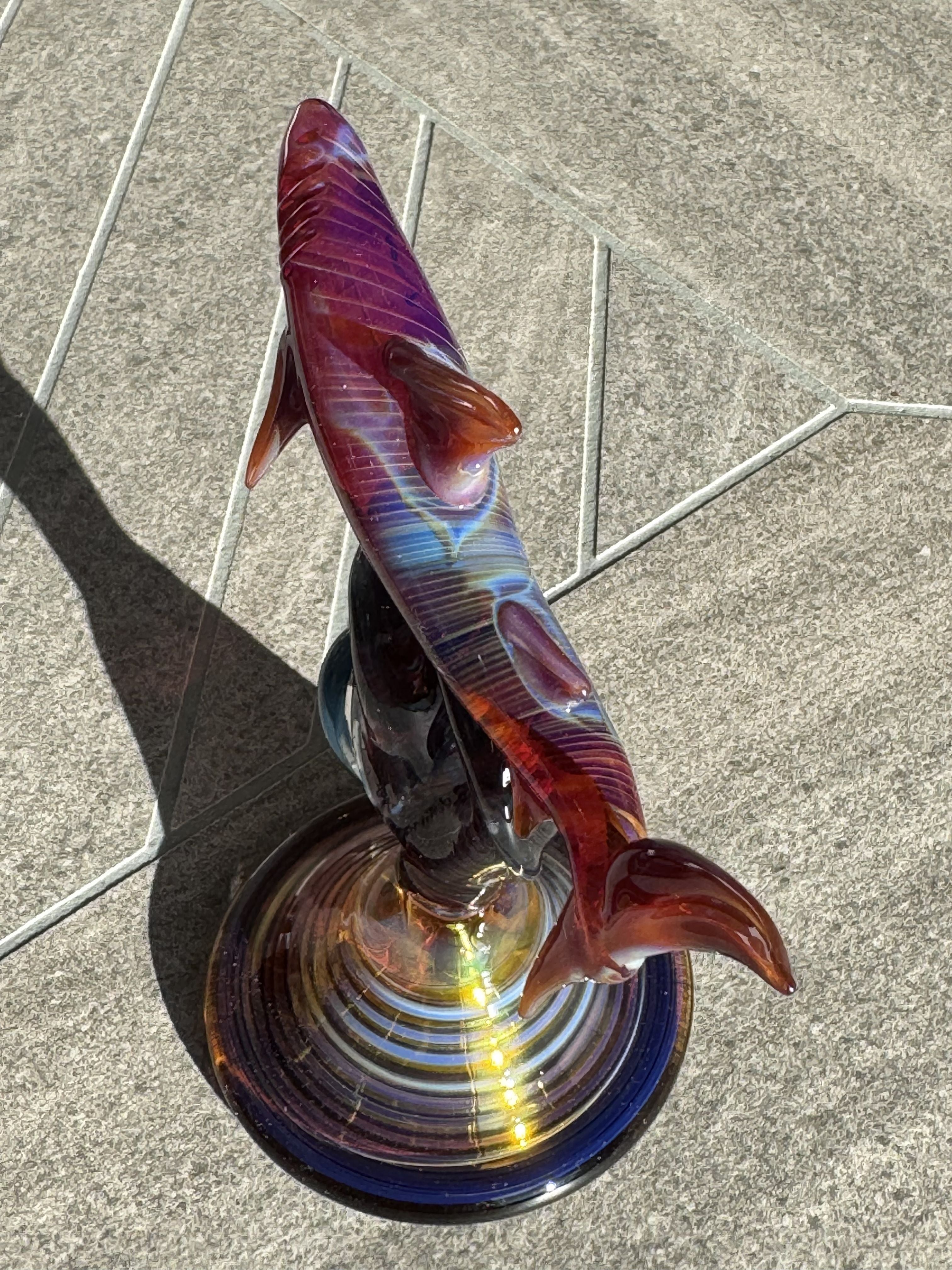 In Stock: Shark Sculpture - Only 1 Available!!