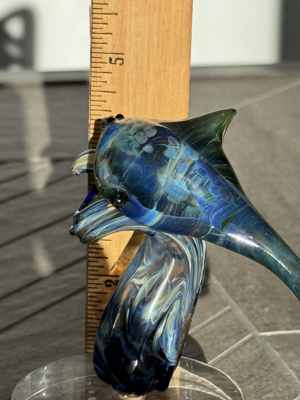 In Stock: Stingray Sculpture - Only 1 Available!!