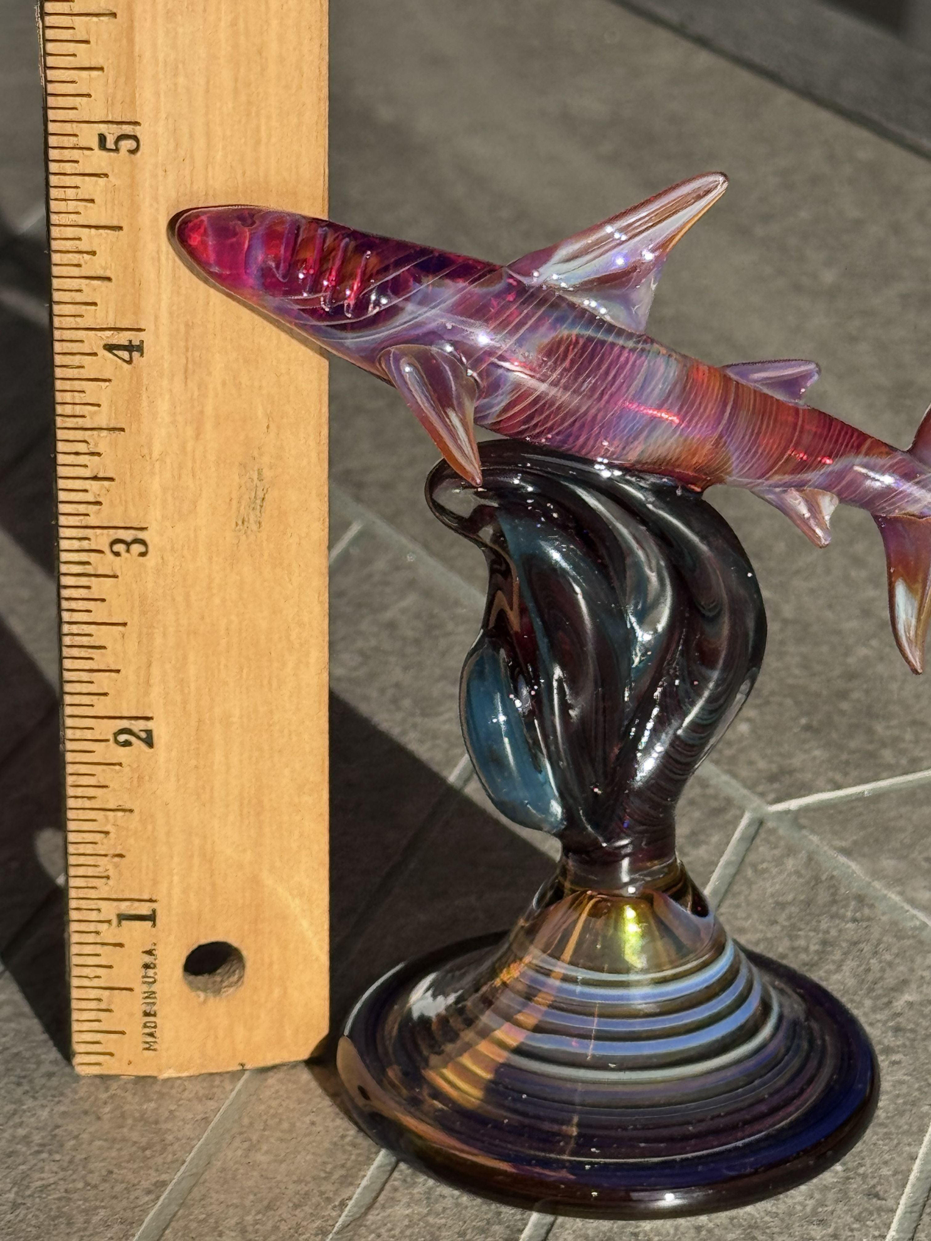 In Stock: Shark Sculpture - Only 1 Available!!