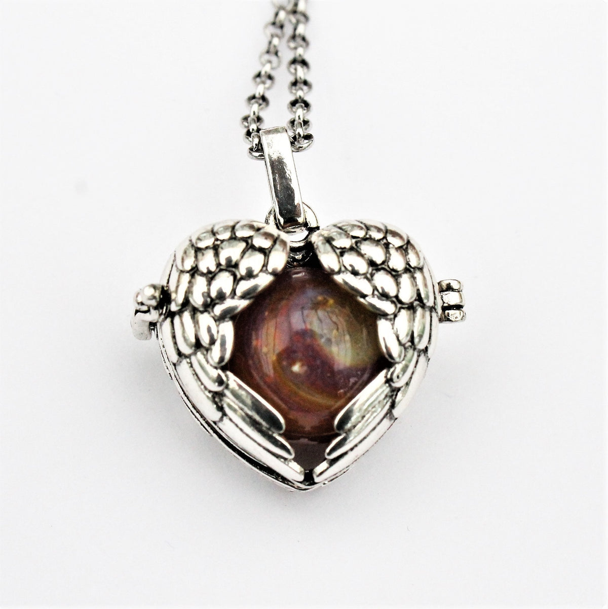 Heart Wings Memorial Locket — photo 6
