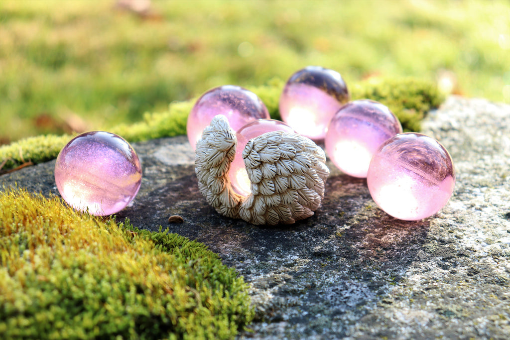 Pink Mini Memorial Globe — photo 8