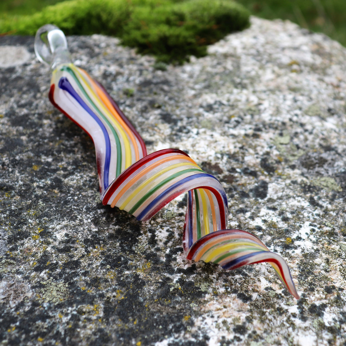 Rainbow Bridge Ribbon Memorial Ornament — photo 3