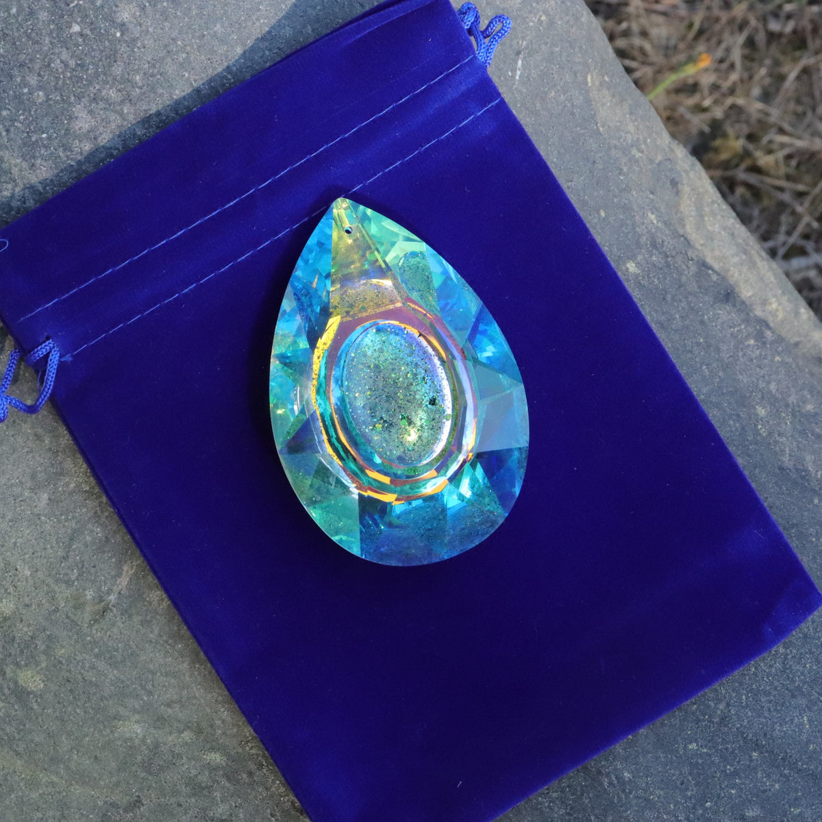Crystal Teardrop Memorial Ornament — photo 4